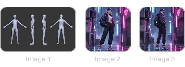 Character reference images